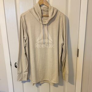 Reebok Cream Tan Long Sleeve Top